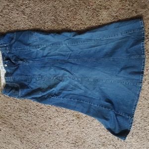 Jean skirt